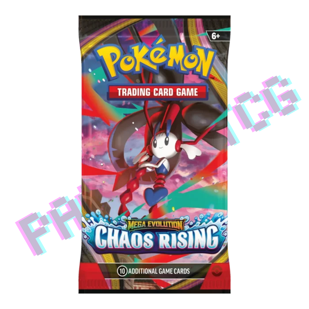 《Mega Evolution: Chaos Rising》單包補充包 (英文版)