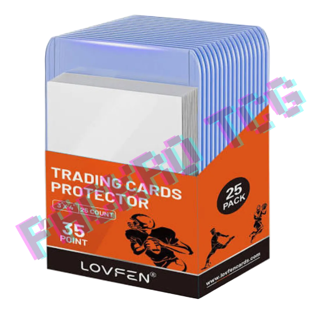 Packro TCG 卡牌雙層防護套裝 - Lovfen 硬卡套 + 內層軟套組合 (25/50/100套裝)