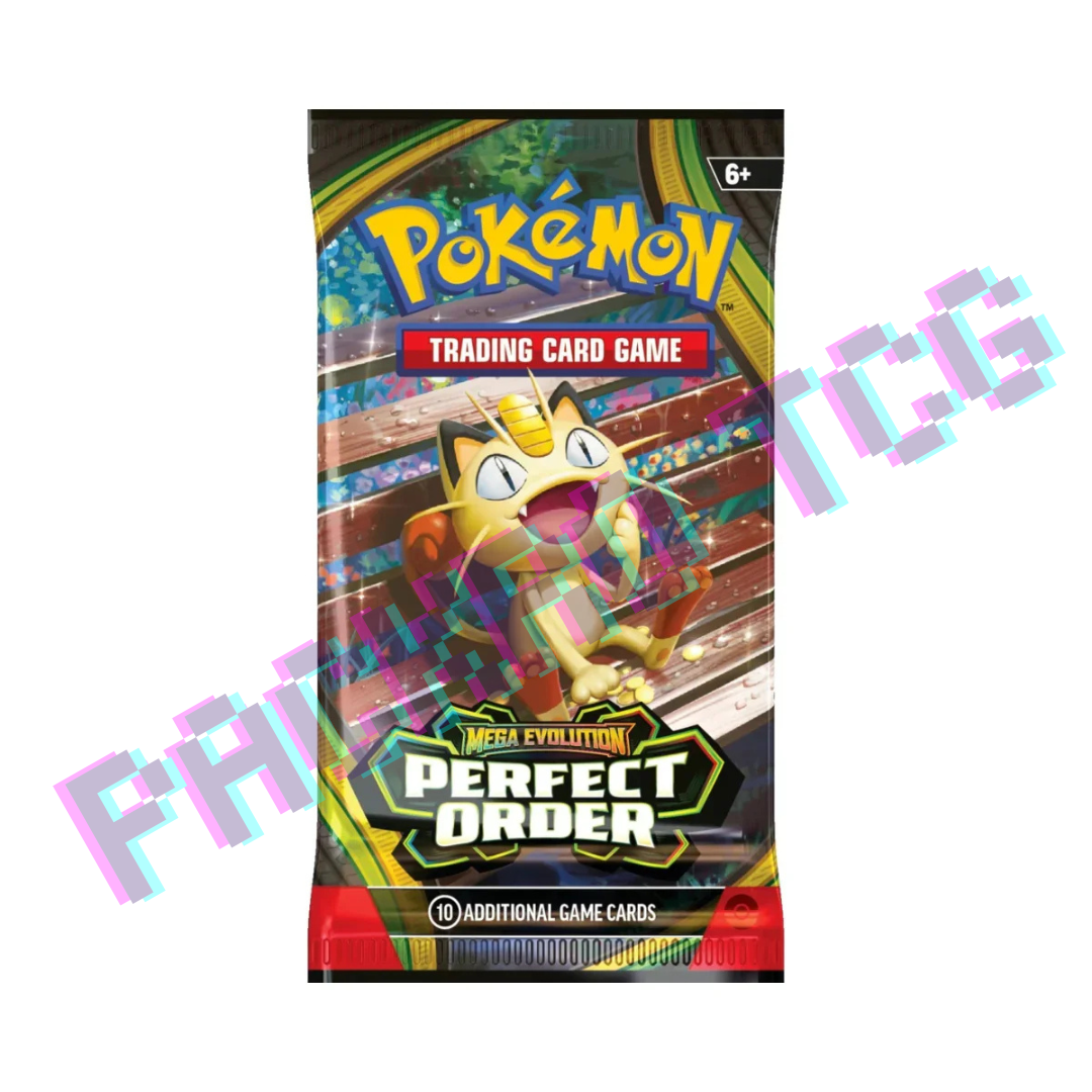《Mega Evolution: Perfect Order》 單包補充包 (英文版)